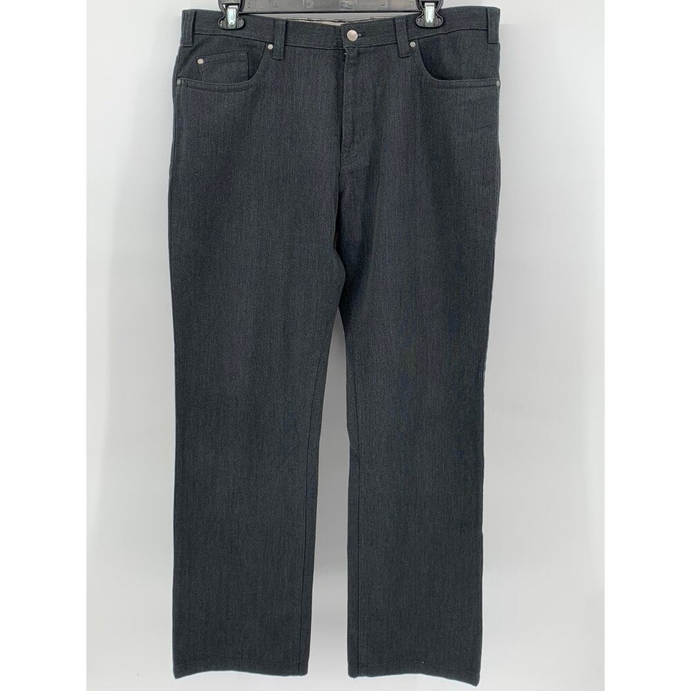 KENNETH COLE Men's Black Straight Leg jeans SZ 38x32